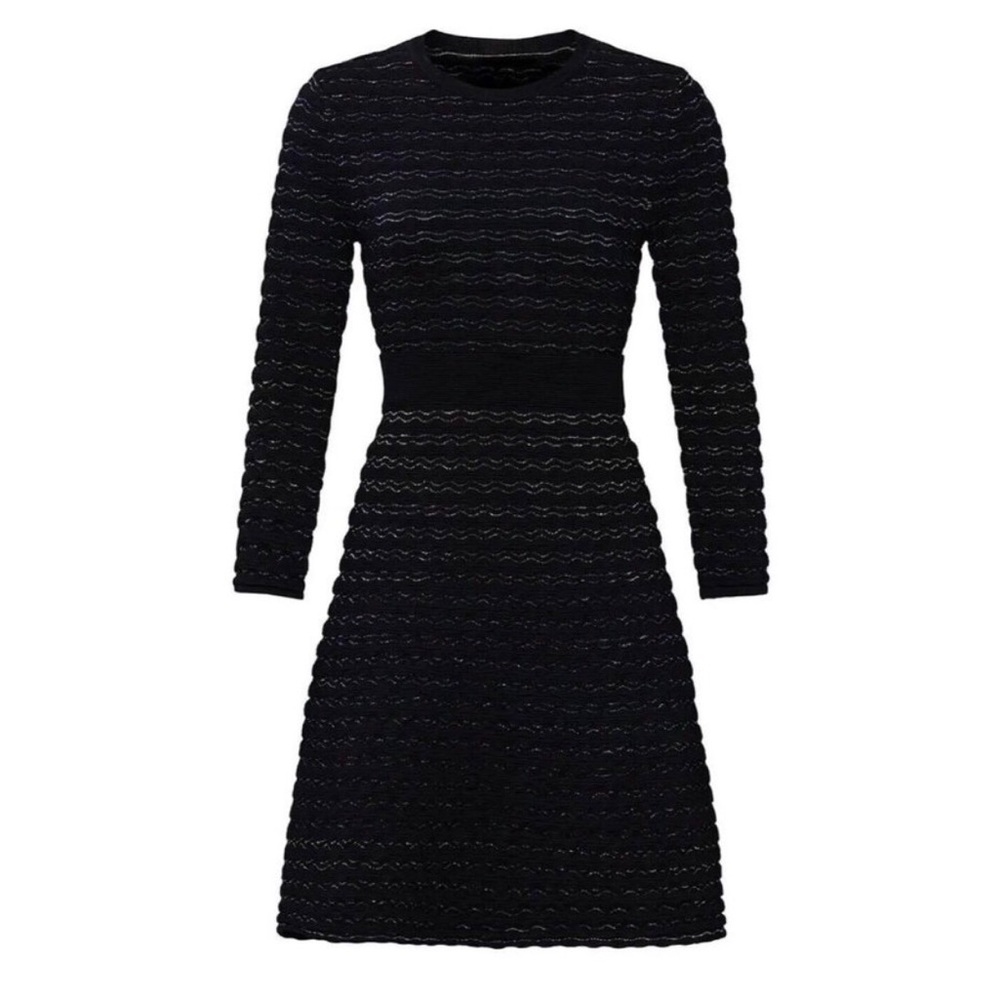 Kate Spade Black Wool Dress